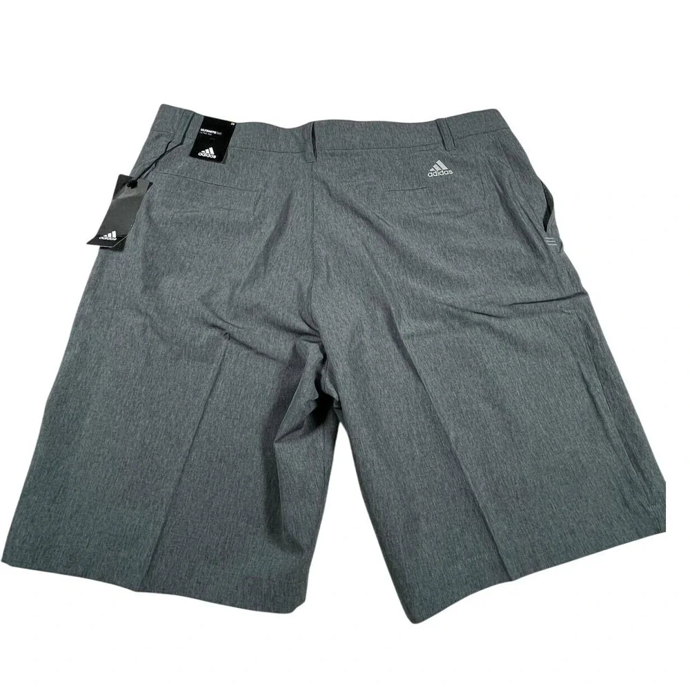 Adidas Ultimate365 Golf Shorts Men's 38 Dark Grey Heather Woven‎ NWT NEW